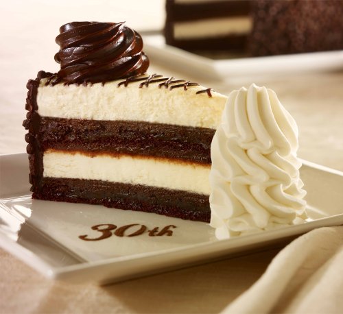 Cheesecake Factory's 30th anniversary cheesecake